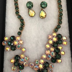 JCrew Statement Necklace & Earrings